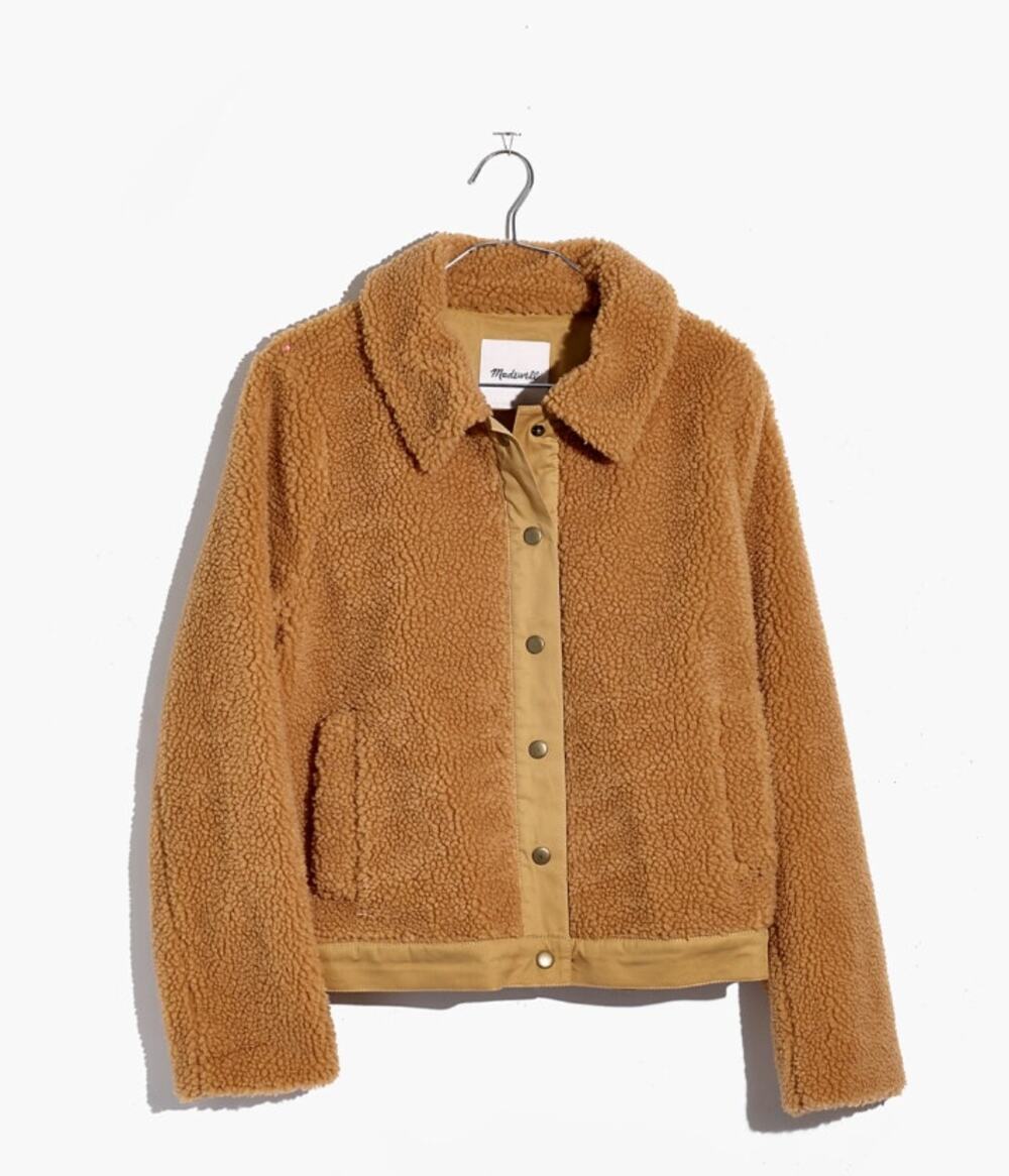 MADEWELL Sherpa Portland Jacket // XL